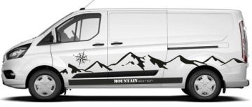 Samolepky na Ford Tranist Mountain Edition 02