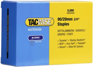 E20 TACWISE 0307 Скобы узкие 20MM