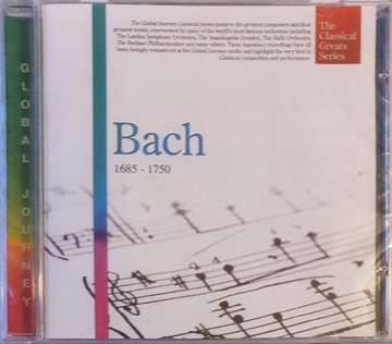 Bach The Cllasical Greats Series Nowa CD Irl