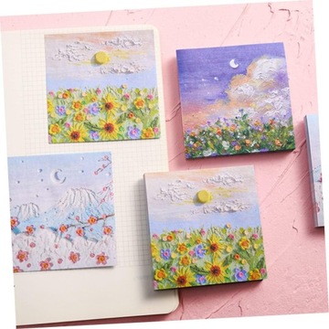 8 шт. липкие заметки для заметок офисный пейзаж липкая заметка