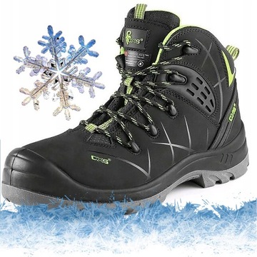 BUTY ROBOCZE ZIMOWE S3 OCHRONNE OCIEPLANE PODSZEWKA THINSULATE
