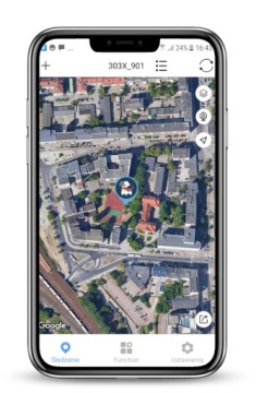 SOLID GPS LOCALIZER для собак, кошек и домашних животных draVires_GPS01 Pol.Application