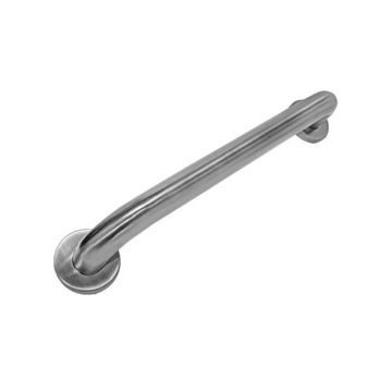UCHWYT DRZWIOWY INOX 25X300 POJEDYNCZY POCHWYT