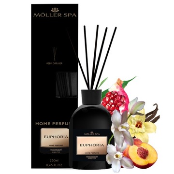 ZAPACH PERFUM EUPHORIA DO DOMU DYFUZOR PATYCZKI ODŚWIEŻACZ 250ml DO 90 DNI
