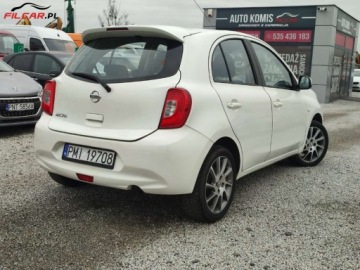 Nissan Micra IV Hatchback 5d Facelifting 1.2 80KM 2014 Nissan Micra GWARANCJA Zarejestrowany w PL Udok. przebieg LIFT Mozliwa zam, zdjęcie 2