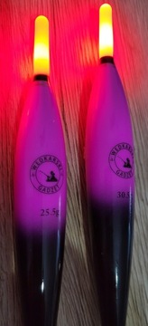 СВЕТЯЩИЙСЯ поплавок 25 г - Плавучесть - Красный - Живой + аккумулятор