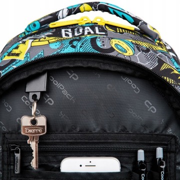 COOLPACK - JERRY - PLECAK MŁODZIEŻOWY - GOAL TIME