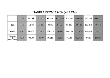 Garnitur,Kostium,Spodnium damski Cudo 36-52 tu 48