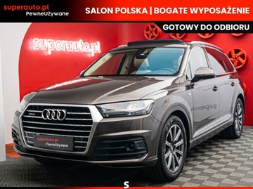 Audi Q7 II SUV 3.0 TDI 272KM 2017 Od ręki - AUDI Q7 3.0 TDI S-Line quattro Tiptr. Suv 272KM 2017