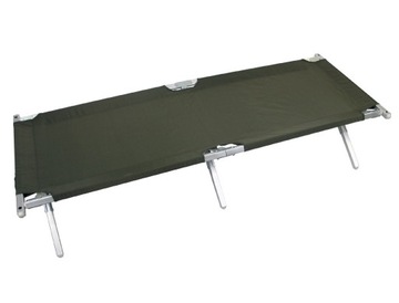 ТУРИСТИЧЕСКАЯ СКЛАДНАЯ КАНАДСКАЯ КРОВАТЬ, НАГРУЗКА ДО 160 кг MFH 197x69