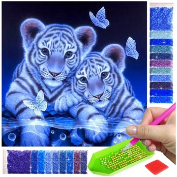 HAFT DIAMENTOWY ZESTAW OBRAZ 5D DIAMOND PAINTING