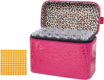 KUFEREK TORBA ORGANIZER DO PRZECHOWYWANIA AKCESORIÓW MALOWANIA DIAMENTAMI