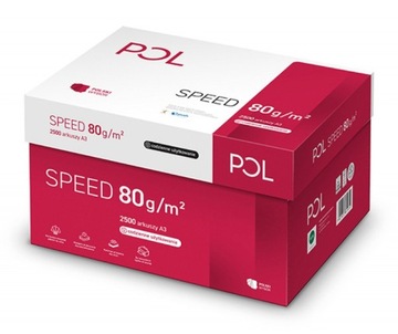 PAPIER KSERO POLSPEED A4 80G BIAŁY 2500ark karton