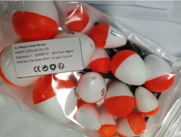 Cerioll Набор из 16 поплавков, 16 штук, 5 г, 10 г, 20 г, 30 г