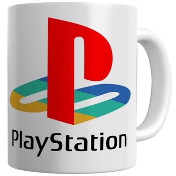 KUBEK Z NADRUKIEM PLAYSTATION PS ONE PSX PREZENT