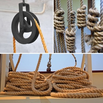 Джутовая веревка 5м 20мм