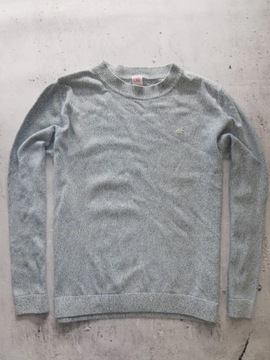 Lacoste bawełniany sweter melanż L/XL