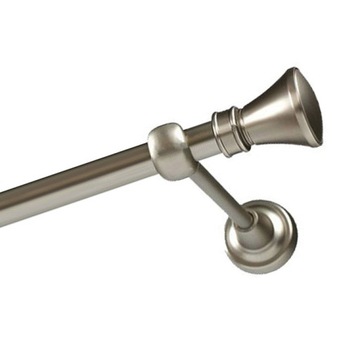 Karnisz bez żabek 280 cm na przelotki 16 mm