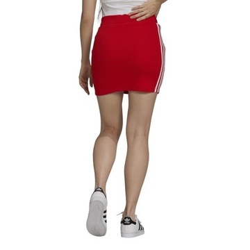 Sukienka Damska adidas H38760 3 STRIPES SKIRT Czerwona 36