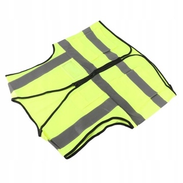 FLUORESCENCYJNY ZIELONY KAMIZELKA ODBLASKOWA