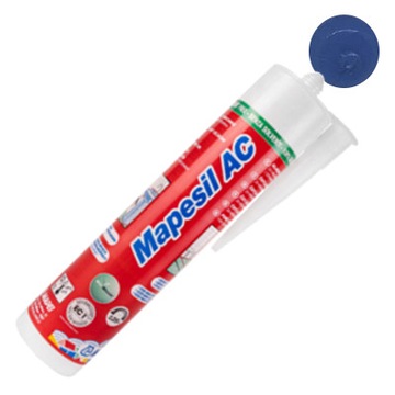 Silikon sanitarny MAPEI 310ml MAPESIL AC - kolor 172 niebieski