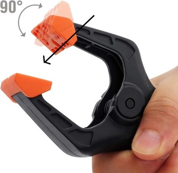 ŚCISK KLIPS MODELARSKI STOLARSKI SPRĘŻYNOWY 100