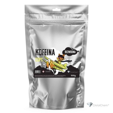 Kofeina CSPC Bezwodna 500g - Dobrze rozpuszczalna