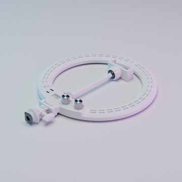 Newell RL-10A Arctic White светодиодный кольцевой светильник + штатив