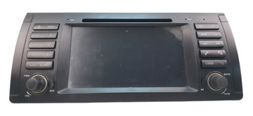 BMW X5 E53 RADIO CD NAWIGACJA GPS WYŚWIETLACZ