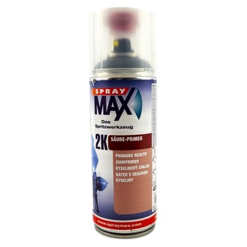 Podkład Wash Primer Spray 2K + UTWARDZACZ SZARO-OLIWKOWY SPRAY MAX 400ml