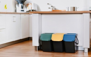Набор контейнеров Eco BINI, 4 шт, сегрегация