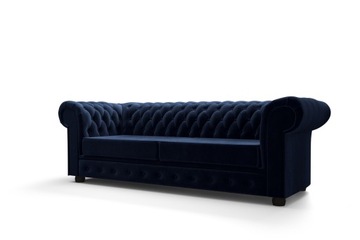 Sofa Manchester Pikowana Styl Angielski Nowość