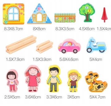 БОЛЬШОЙ НАБОР Строительные блоки для строительства дома