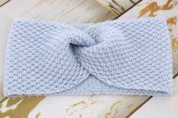 ПОВЯЗКА ЖЕНСКАЯ ВЯЗАННАЯ НА ГОЛОВУ ТЕПЛАЯ ОСЕНЬ-ЗИМА