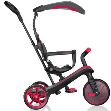 Трехколесный велосипед Globber New Red Explorer Trike Black