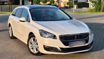 Peugeot 508 I 2017 Peugeot 508 SW 148tys km Full Led Navi Kamera Pano KeyLes Serwis BiałaPerła, zdjęcie 38