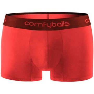 COMFYBALLS Bokserki biegowe REGULAR PERFORMANCE SUPERLIGHT plasma red M