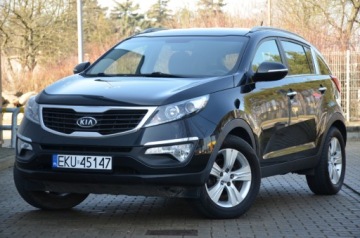 Kia Sportage III SUV 1.6 GDI 135KM 2012 CZARNA ZAREJESTROWANA 1.6GDI 135KM SERWIS NAVI KAMERA ALU GWARANCJA, zdjęcie 1