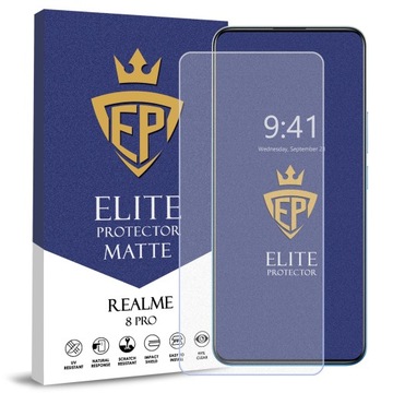 FOLIA 5D MATOWA DO REALME 8 PRO MegaPak 4w1 BRAK ODCISKÓW ORYGINAŁ