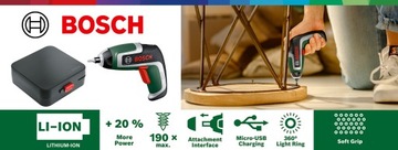 BOSCH IXO 7 Wkrętarka akumulatorowa 3.6V bity walizka 5.5Nm EKO