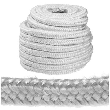 Герметик для духовки ВЕРЕВКА ТЕРМОСТОЙКАЯ 8ммх8мм 1М