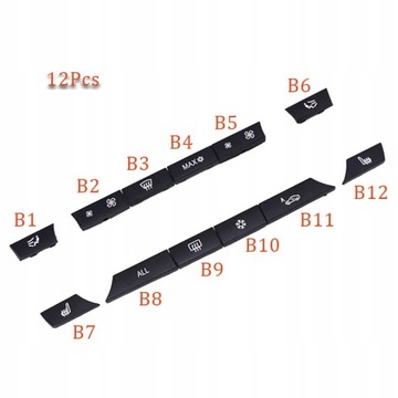 K TLAČÍTKO PRO BMW 5/6/7 F07 GT F10 F11 F06 F12 F1