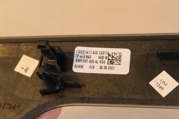 Декор ДВЕРИ CARBON MATT Audi A4 Rs4 8W B9 LIFT