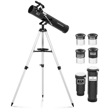 TELESKOP ASTRONOMICZNY SZKLANA OPTYKA + AKCESORIA