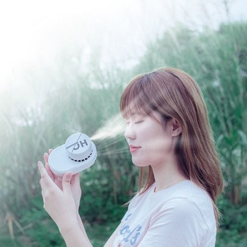 МИНИ-ВЕНТИЛЯТОР ДЛЯ ПУТЕШЕСТВИЯ ВЕНТИЛЯТОР USB 3-СКОРОСТНОЙ ПОВОДОК + ОХЛАЖДАЮЩИЙ ТУМАН