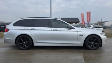 BMW Seria 5 F10-F11 Touring 535d 300KM 2011 BMW 535 automat head UP 300 koni zarejestrowana, zdjęcie 4