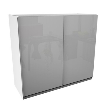 Szafka z ociekaczem ASPEN 2 G80C Szary Połysk Grey