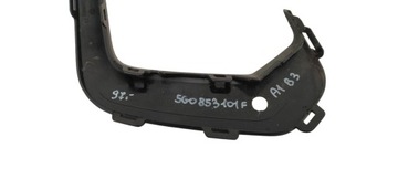 5G0853101F VW GOLF VII 7 2013-2019 LIŠTA NÁRAZNÍKU LEVÝ PŘEDNÍ