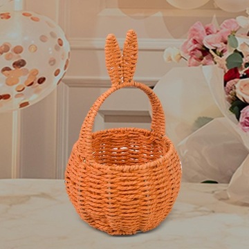 Kosz na słodycze wielkanocne do przechowywania prezentów Dekoracja wielkanocna Uroczy styl A