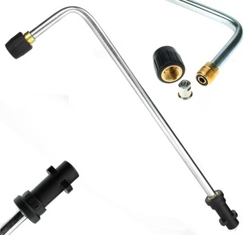 LANCA DYSZA KĄTOWA DO MYJKI KARCHER K2 K3 K4 K5 K6 K7 DO PODWOZI NADKOLI